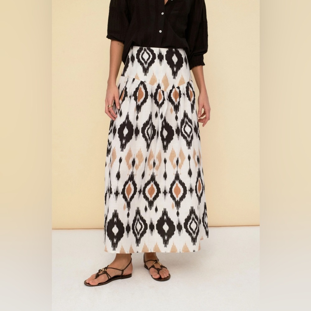 SONMER $160 SKIRT ECRU - Picture 4 of 4